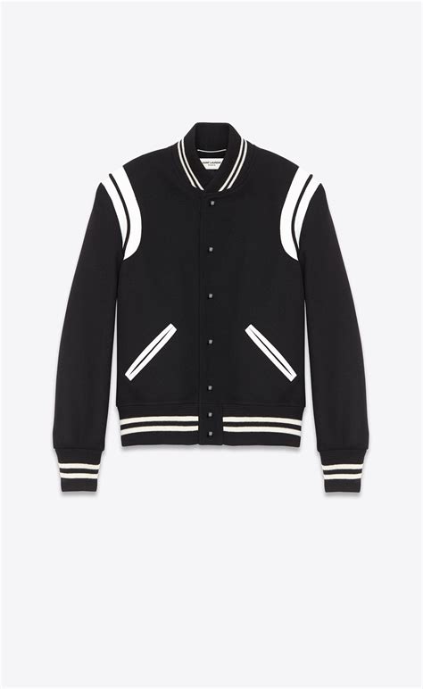 ysl jacke dünn 180 herren|ysl teddy jackets for men.